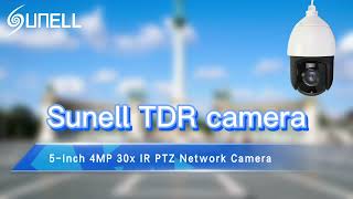 5-дюймовая 4-мегапиксельная 30x ИК-сетевая камера Sunell PTZ