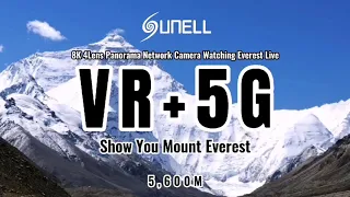 Sunell 8K Панорама Сетевая камера Смотреть Эверест Live